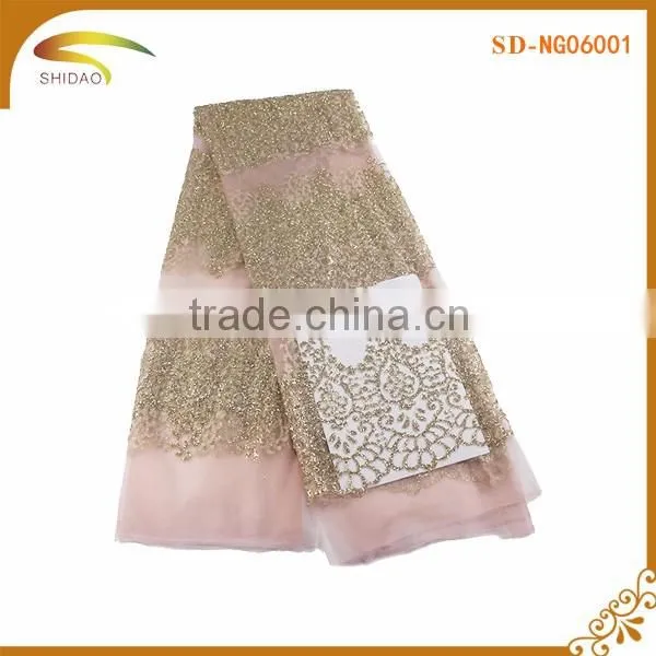 custom wholesale clothes accessories african bridal french lace trim floral