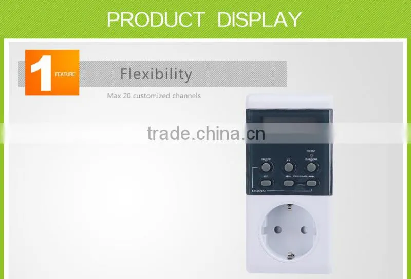 single phase lamp hour electrical timer, digital day event electrical timer switch outlet