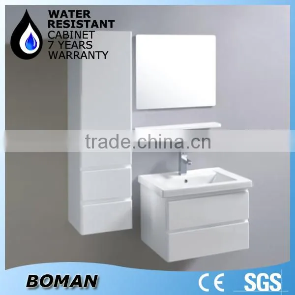 2015 design wall mounted mini bathroom vanity cabinet