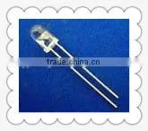 2016 Round Straw Hat 5mm Led Diode Emitting Red/pink/green/yellow/blue Color
