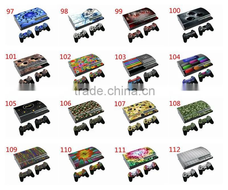 Sell for PS3 console skin Wrap Sticker Skin for PS3 Controller