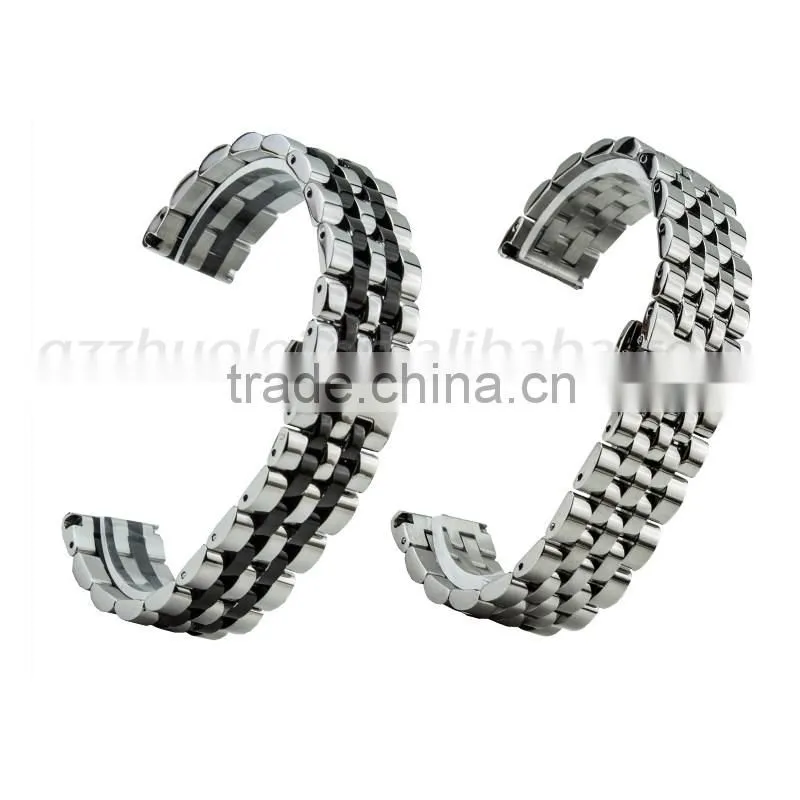 Milanese Classic Buckle Stainless Steel Watchband 17