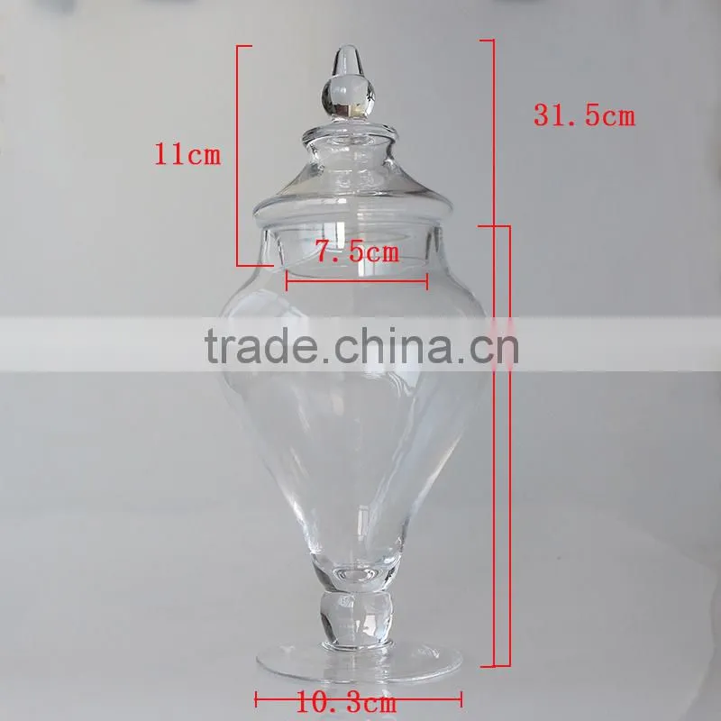 Clear Storage Jar/Colorful Storage Jar/Glass Storage Jar