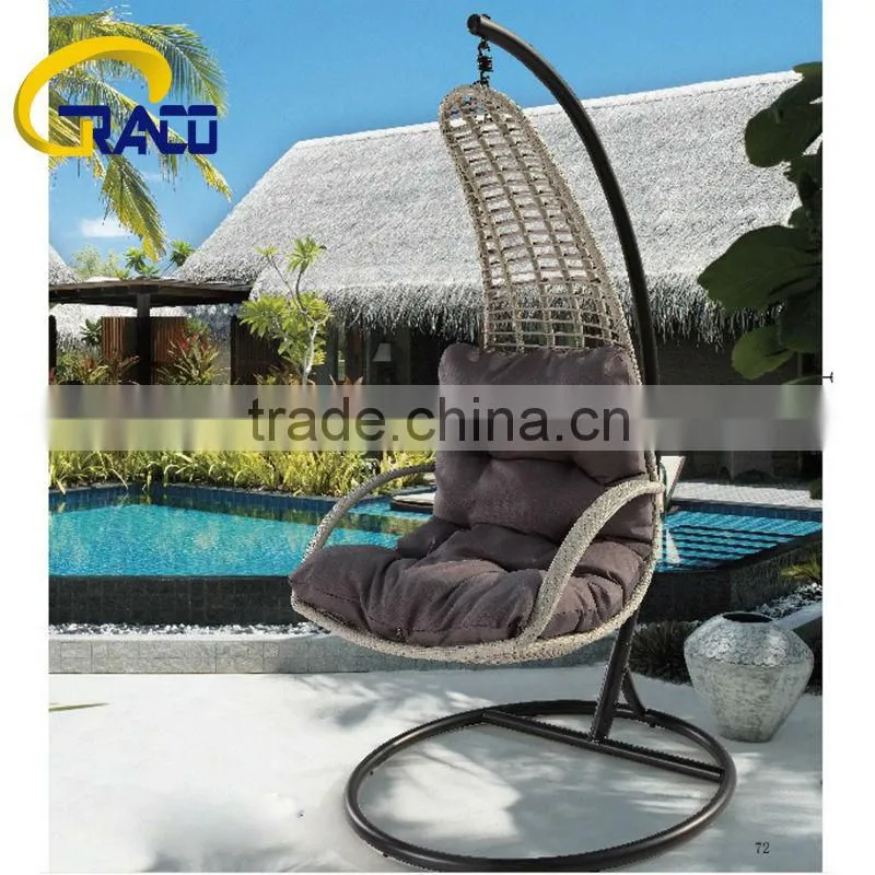 Granco KAL742 patio resin wicker hanging chair