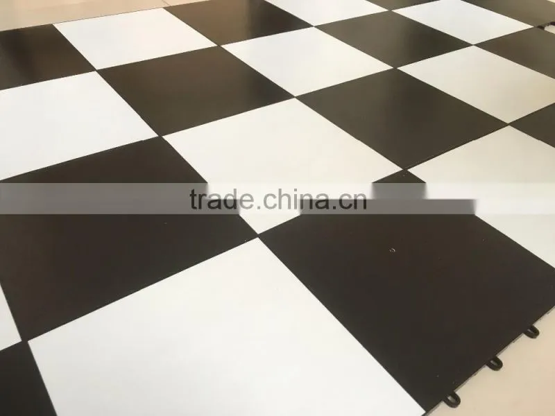 Wedding Night Club Dance Floor trade show floor tile interlocking flooring