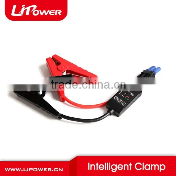 Professional 12v car Jump Starter Alligator Clip for emergency starting