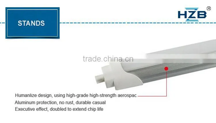 t8 led tube 86-265v/ac xxx animal video smd2835 light