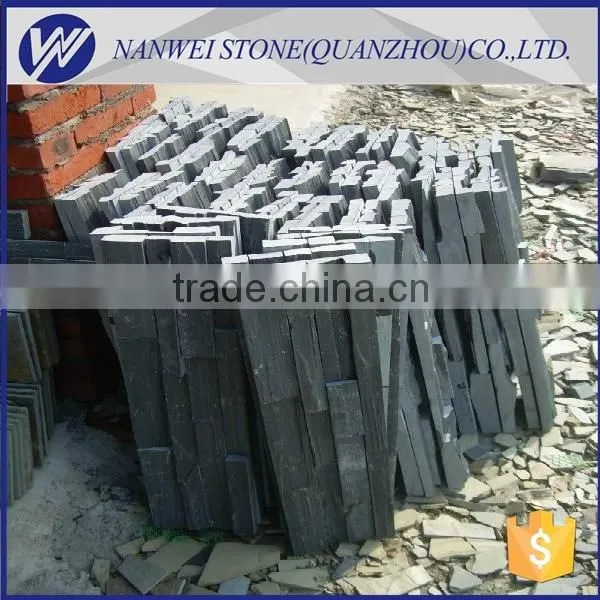 Black slate tiles for roof tiles and wall tiles