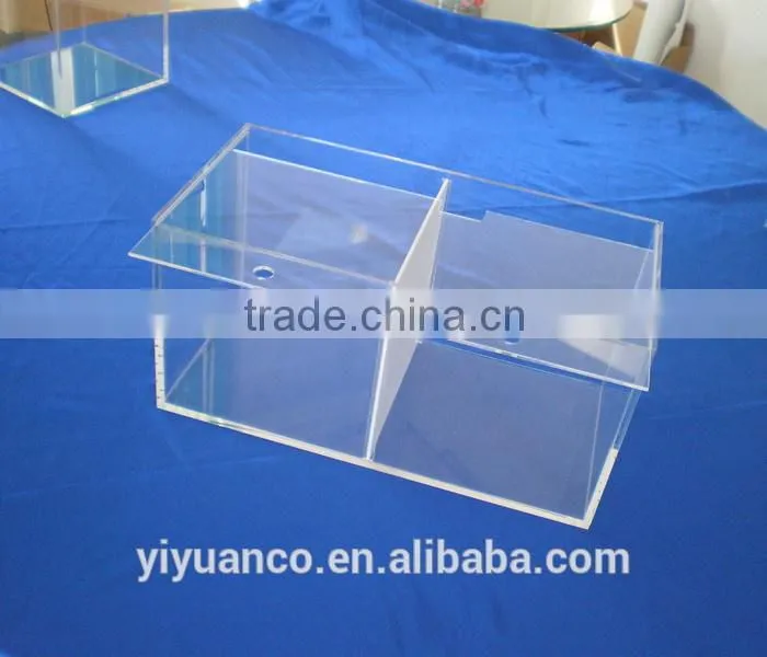 made in china transparent artificial acrylic fish aquarium