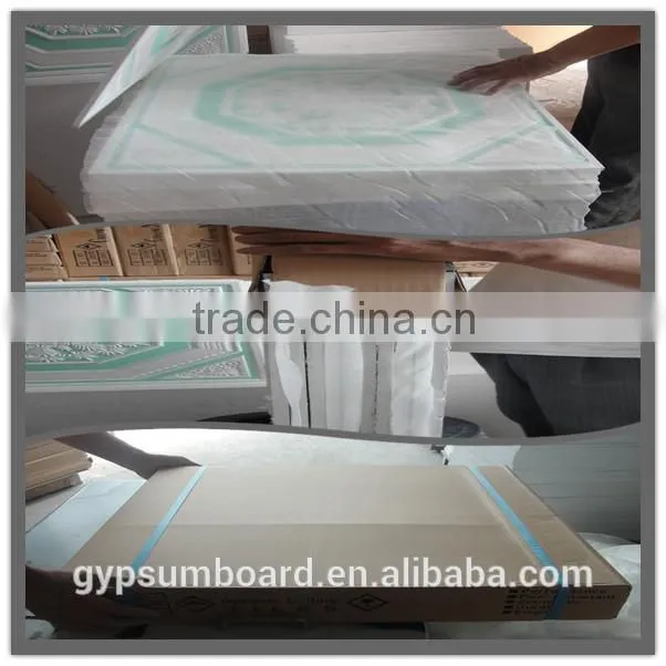 Gypsum board ceiling tile mold / 600*600 / manufacturers/ white board