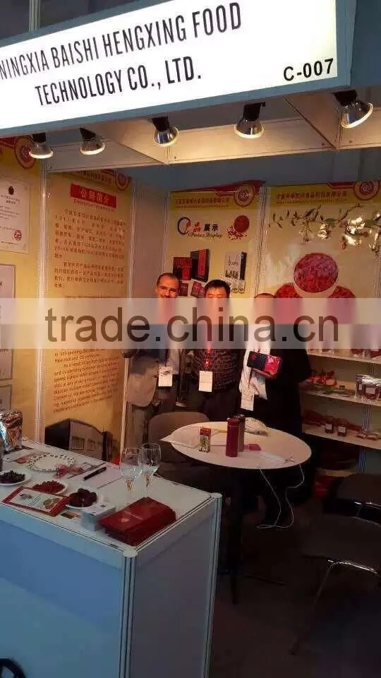 Medicinal edible healthy Goji berries fruit Ningxia medlar Dried Gou Qi Zi Boxthorn fruit