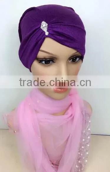 C065 new style jersey elastic tube underscarf,muslim scarf hats