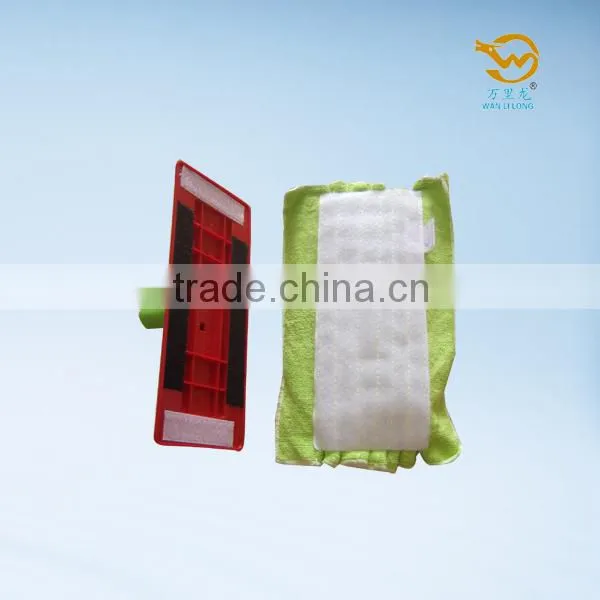 SV300 velcro backing microfiber walkable mop