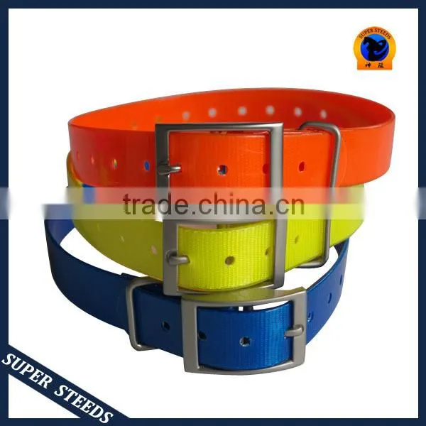 Top hot sale waterproof durable TPU coated webbing dog collar