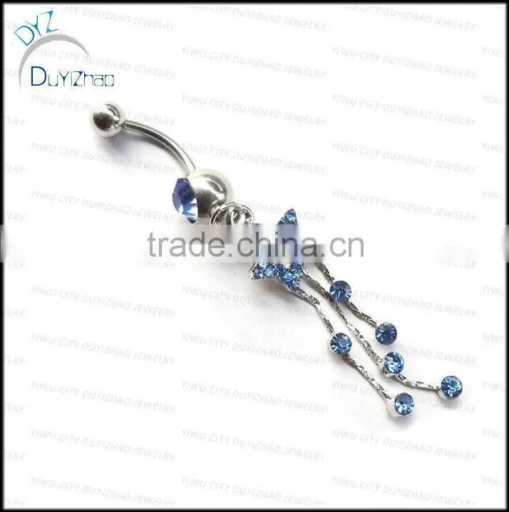 beautiful sexy navel piercing belly rings body jewelry