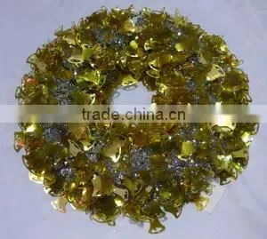 2015 Cheap Decorative Christmas PET Wreath