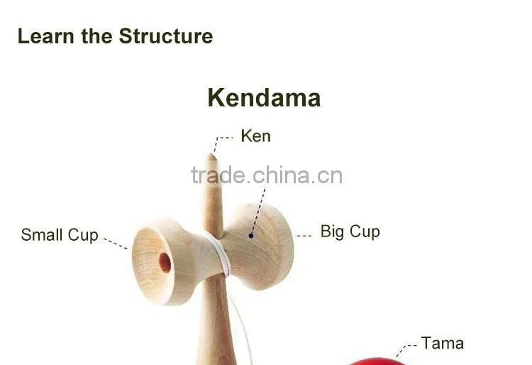 Adults and Kids Educational Japanese Toy Wooden Kendama