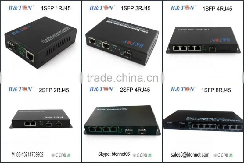 2U Rack Mount 16 Port Media Converter Chassis