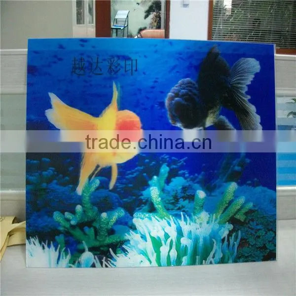 UV Digital flatbed universal inkjet printers for lenticular 3D