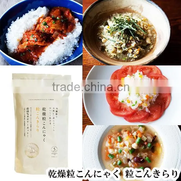 Healthy popular Japanese Dried konjak rice Tubukonkirari 325g