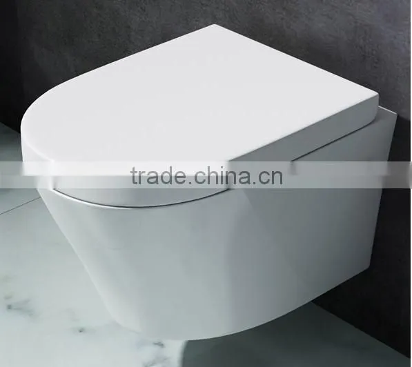 YJ9661 Ceramic Bathroom Save Spaces Wall hung toilet/WC/ Water Closet