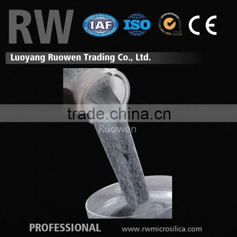 Factory Cheap High Fluidity SF 96 Silica Powder Used in Refractory,Concrete