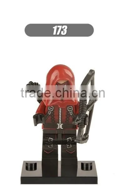 Xinh173 Red Arrow Super Heroes Minifigures building block plastic block toys