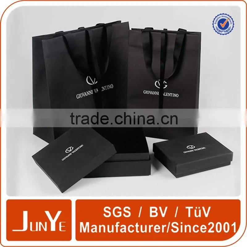 personalized oem production paper shopping bag with your own logo