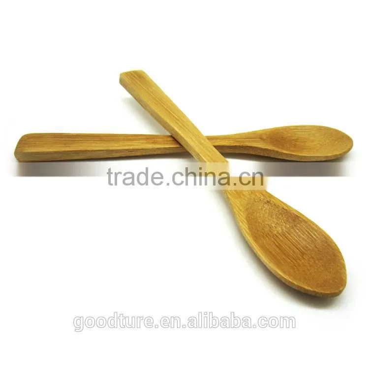 Flatware Well Polished Soup Coffee Spoon Tableware Bamboo Spoon
