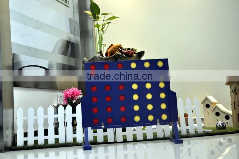 Giant garden game Wooden connect four chess