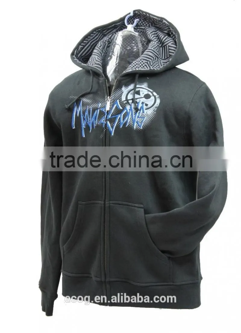 2016 ECO-SS201 cotton hooded sweatshirt