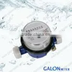 Single jet water meter