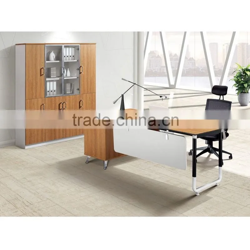 latest office table designs with drawer