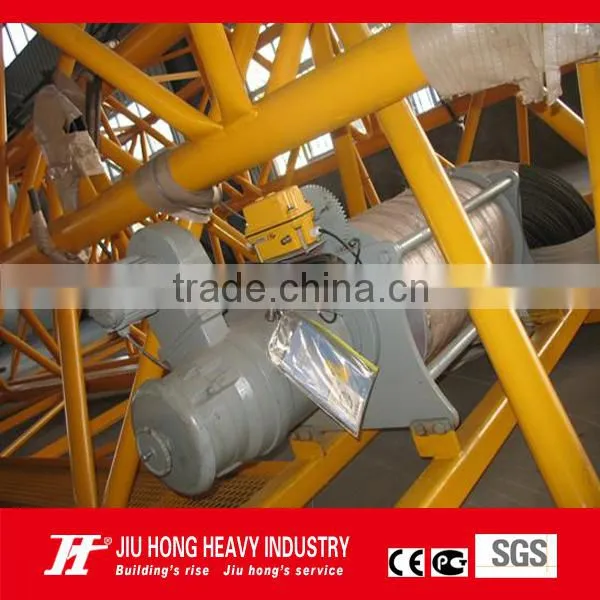 Manufacturer of fixed self-climbing 6t Topkit Tower Crane (QTZ5610 QTZ5013)