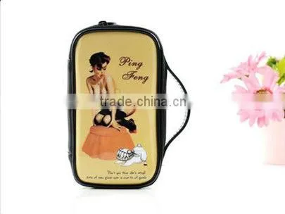 Various Kinds travel cosmetic bag/leather cosmetic bag