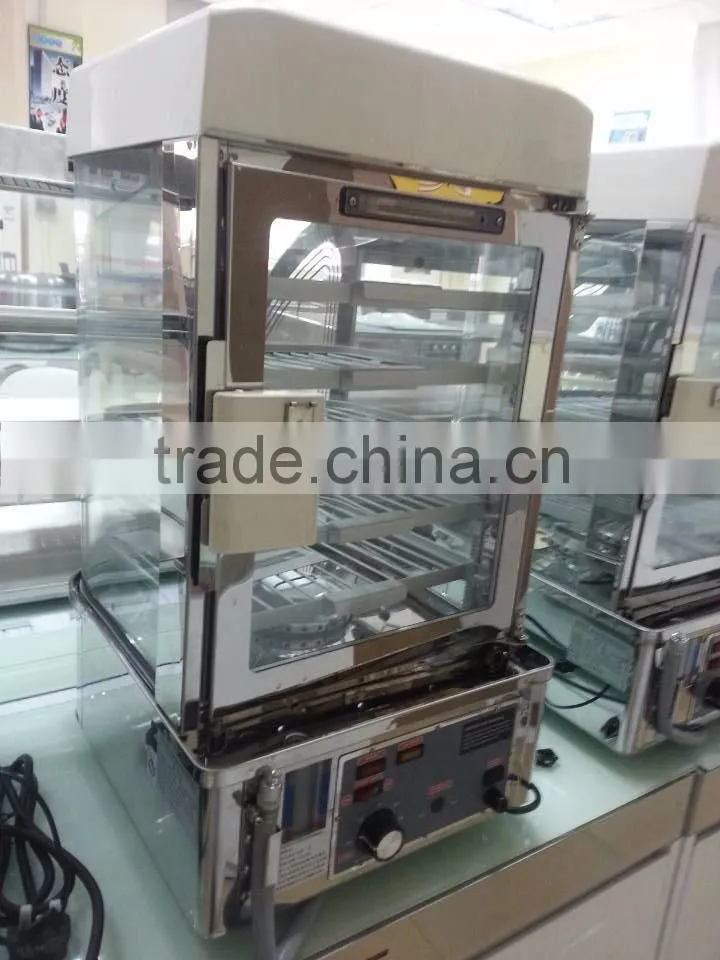 U-Style glass cover display food steamer(5 layers rack)