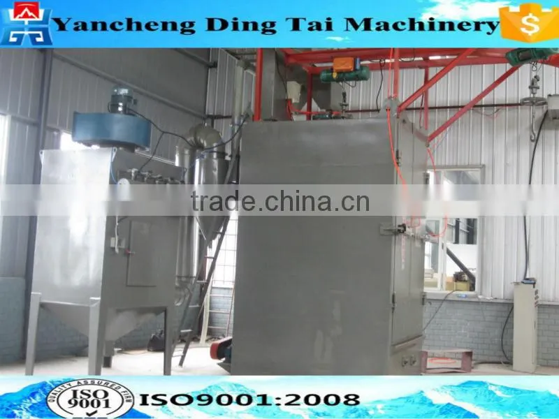 High efficiency Q376 hook type shot blasting equipment for rust removal/shotblasting machine