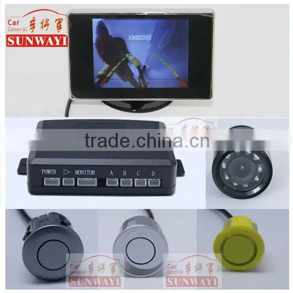 3.5" Square Visual 4 sensor Video Parking Sensor