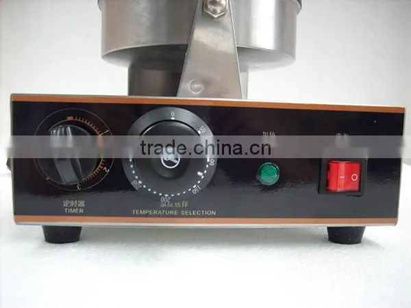commercial stainless steel electric waffle baker