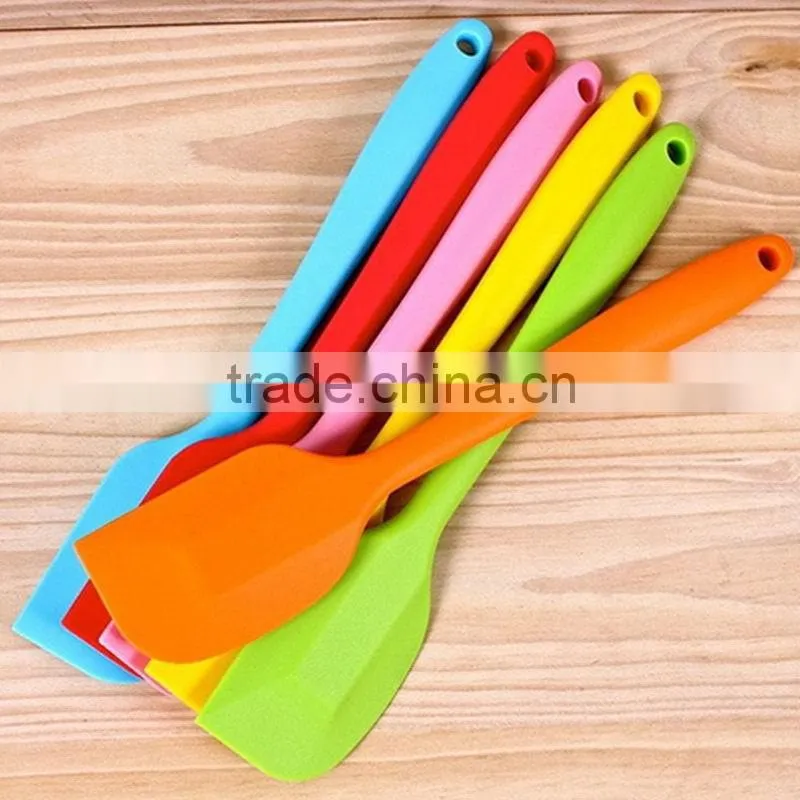 Cookware Baking Cake Mixing Heat Resistant Set Silicone Kitchen Spatula Scraper