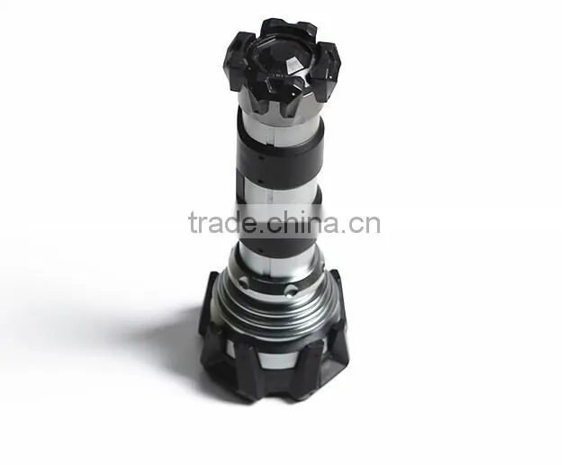 Strong light led rubber flashlight