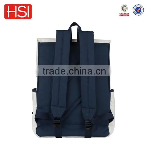 2016 new products fashion backpack with side pocket