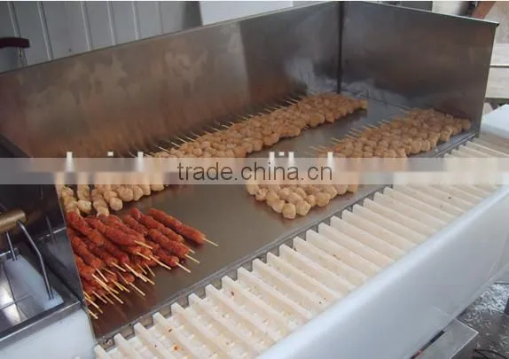 all kinds of seafood meat vegetable wear string production machine
