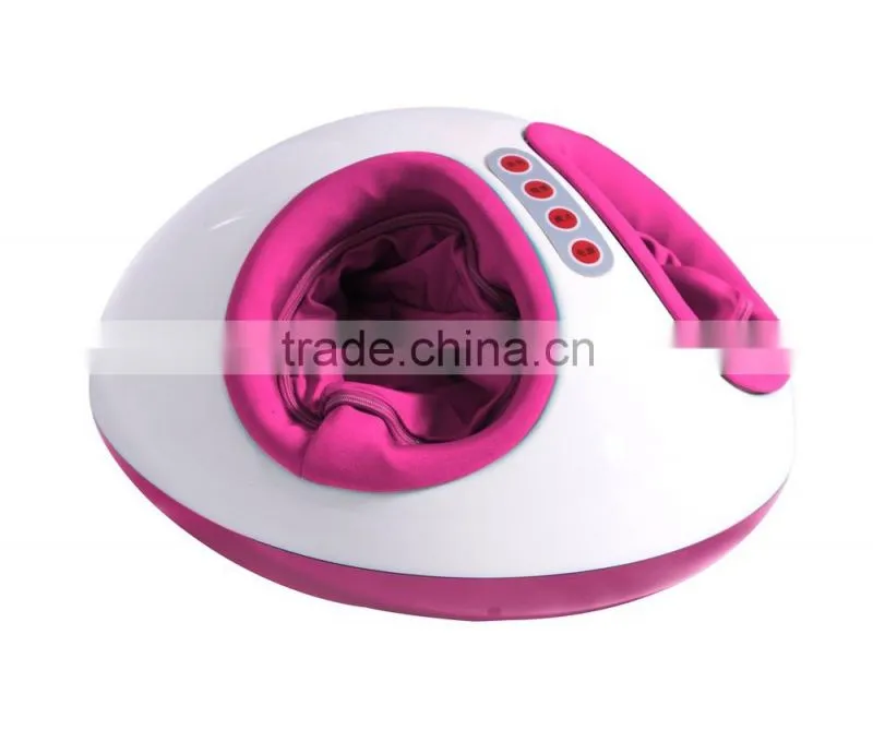 Electric foot massager with airbag
