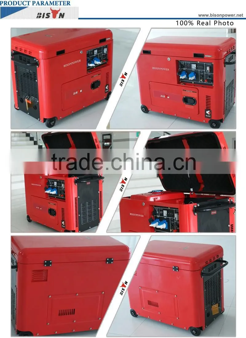 BISON(CHINA) generator diesel 5kva with price in india golden horse generator