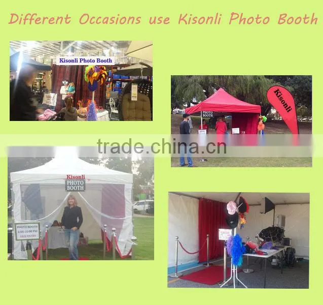 2016 Instagram Sticker Photo Booth With Software/Cabinet/Printer/Camera For Wedding/Party/Rent