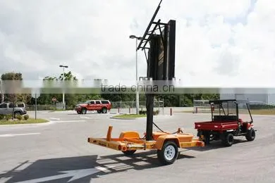 Australian standard solar traffic LED trailer signs VMS