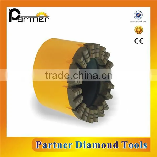 Long working life 10mm NQ diamond center drill bit for grand drill