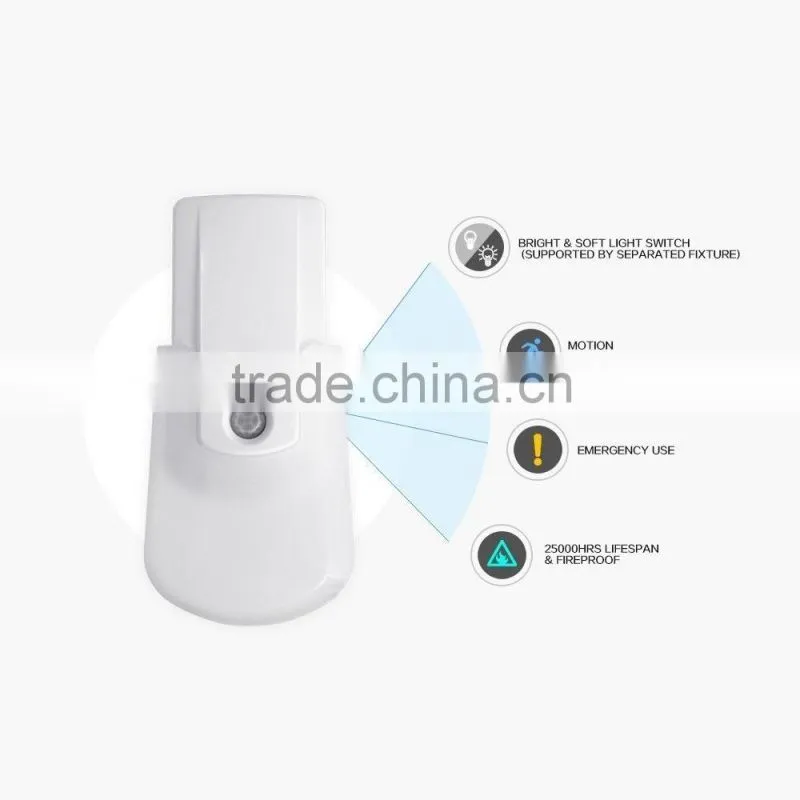 Emergency Flash Light Battery Operated LED Night Light,Motion Activated Toilet Nightlight,Toilet Night Light
