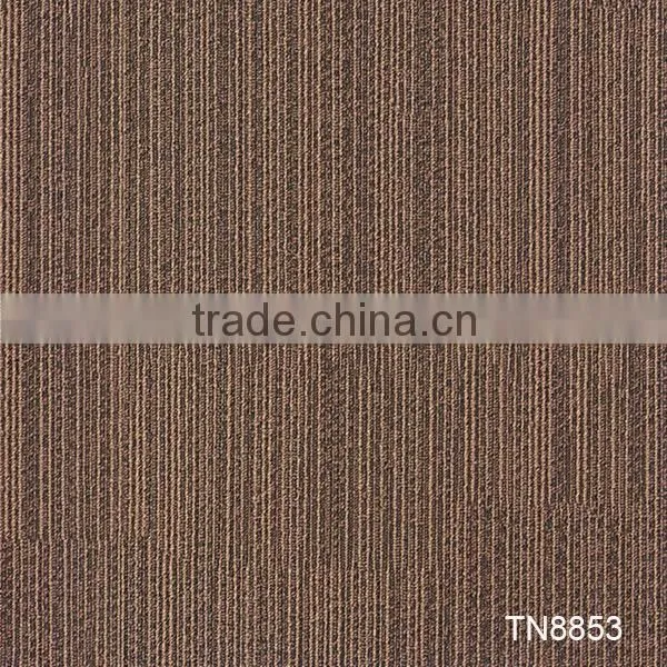 High wearproof commercial nylon carpet tile 50*50